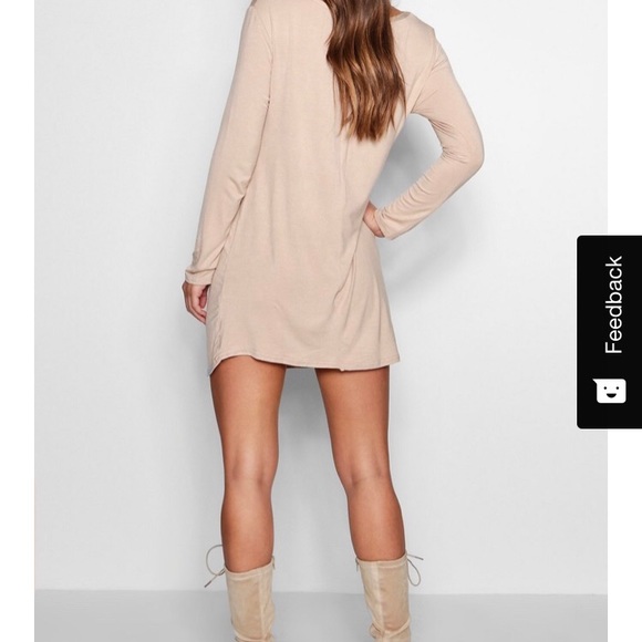 Boohoo long sleeve dress. 8P - Picture 3 of 3
